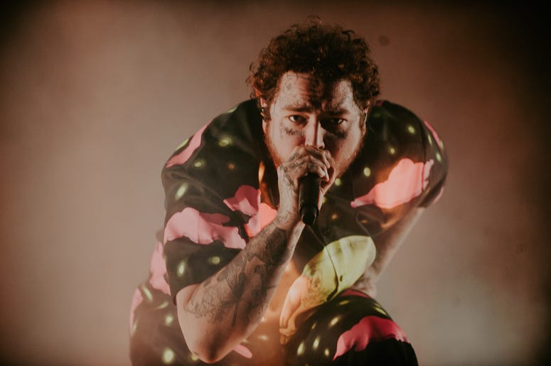 Post Malone performs at Firefly 2019 Post Malone performs at Firefly 2019