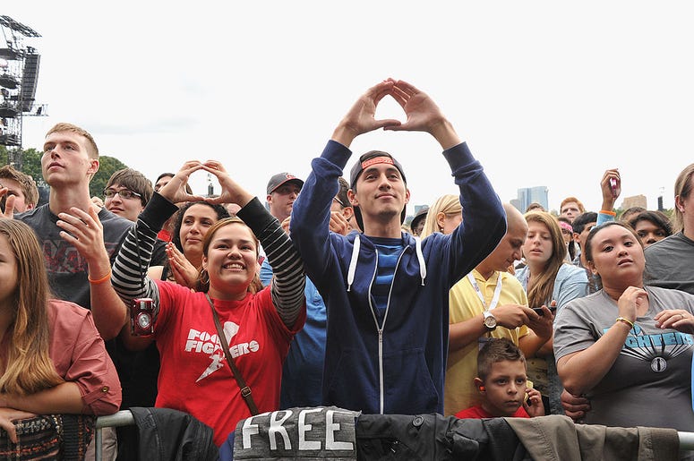 Global Citizen Festival attendees