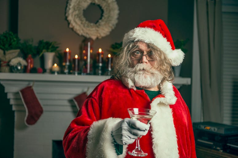 drunk santa