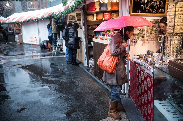 union square holiday market