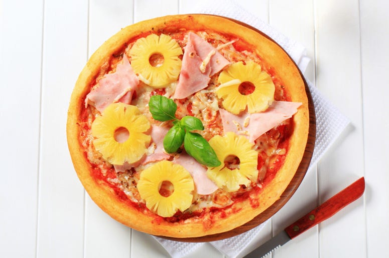 pineapple pizza