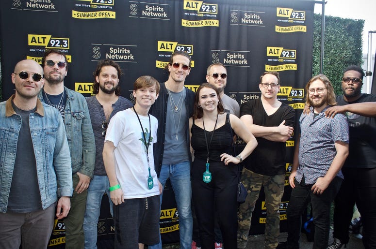 The Revivalists Meet Fans at ALT 92.3 Summer Open Set 1