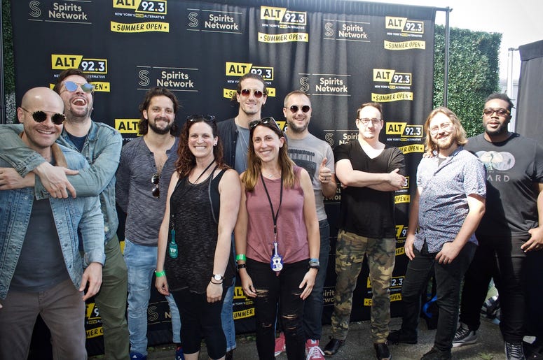 The Revivalists Meet Fans at ALT 92.3 Summer Open Set 1