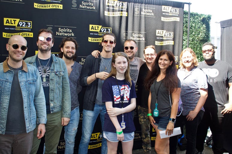 The Revivalists Meet Fans at ALT 92.3 Summer Open Set 1