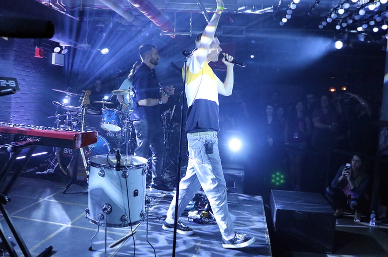 Bastille Perform at Chelsea Music Hall for RADIO.COM's 'Doom Days' Album Release Party
