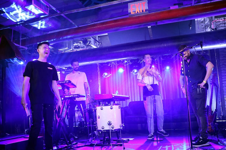Bastille Perform at Chelsea Music Hall for RADIO.COM's 'Doom Days' Album Release Party