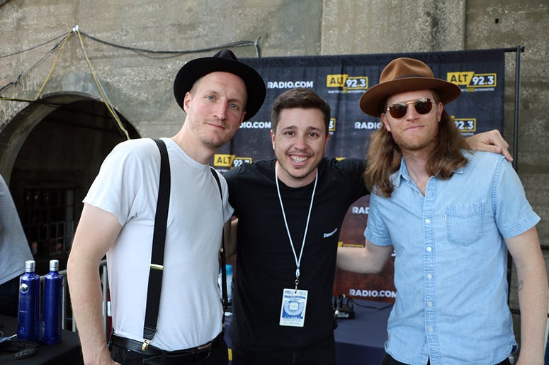 The Lumineers Meet Fans at ALT 92.3 Summer Open Set 1