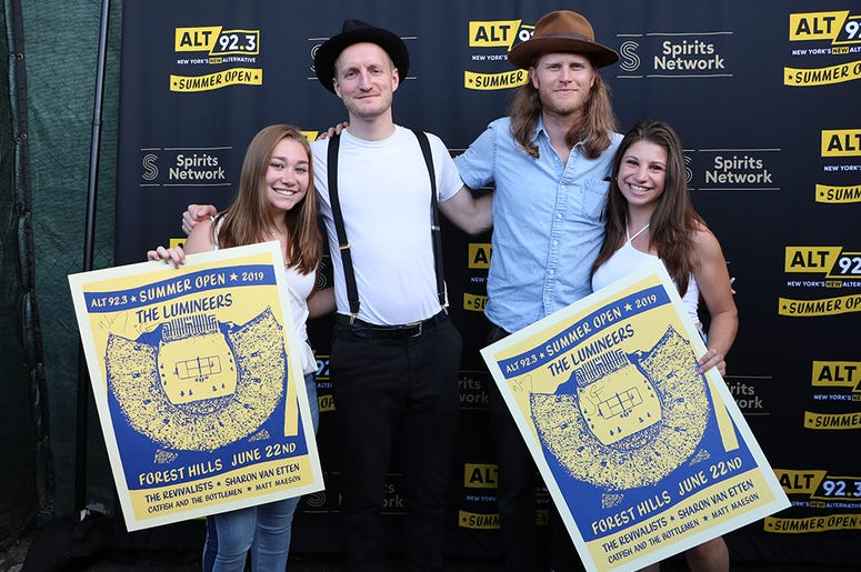 The Lumineers Meet Fans at ALT 92.3 Summer Open Set 1