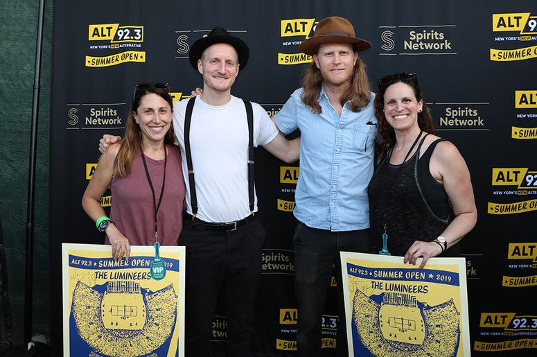 The Lumineers Meet Fans at ALT 92.3 Summer Open Set 1