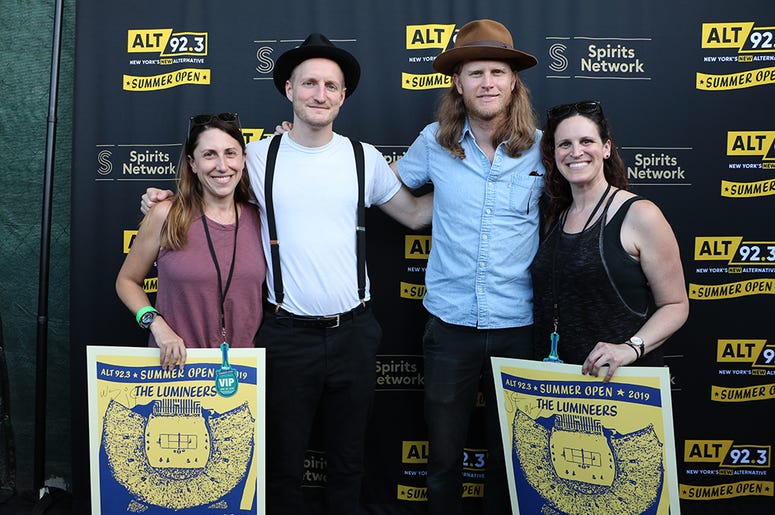 The Lumineers Meet Fans at ALT 92.3 Summer Open Set 1
