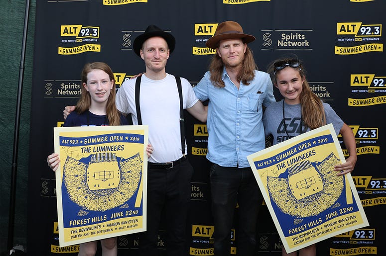 The Lumineers Meet Fans at ALT 92.3 Summer Open Set 1
