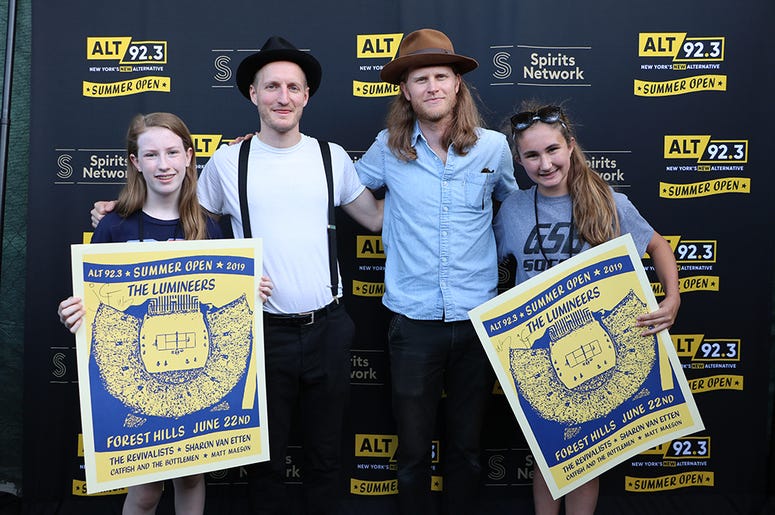 The Lumineers Meet Fans at ALT 92.3 Summer Open Set 1