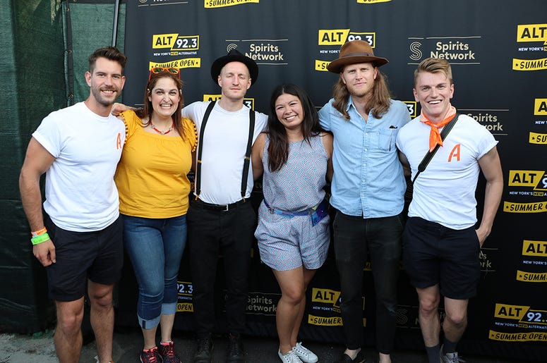 The Lumineers Meet Fans at ALT 92.3 Summer Open Set 1