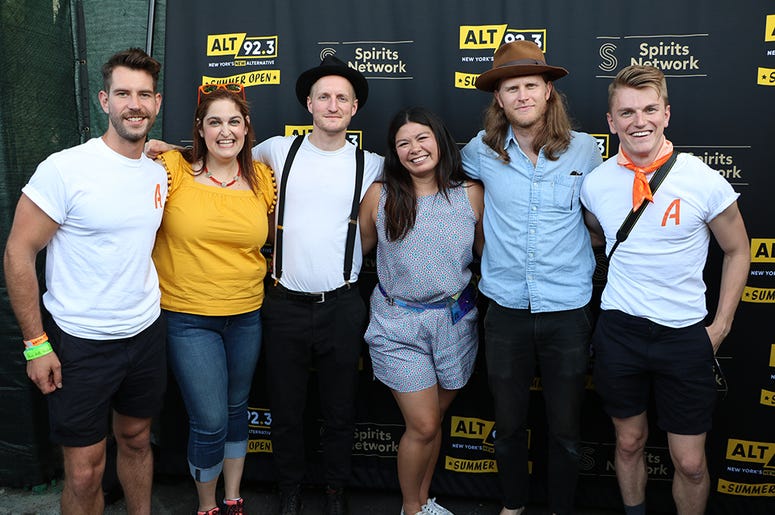 The Lumineers Meet Fans at ALT 92.3 Summer Open Set 1