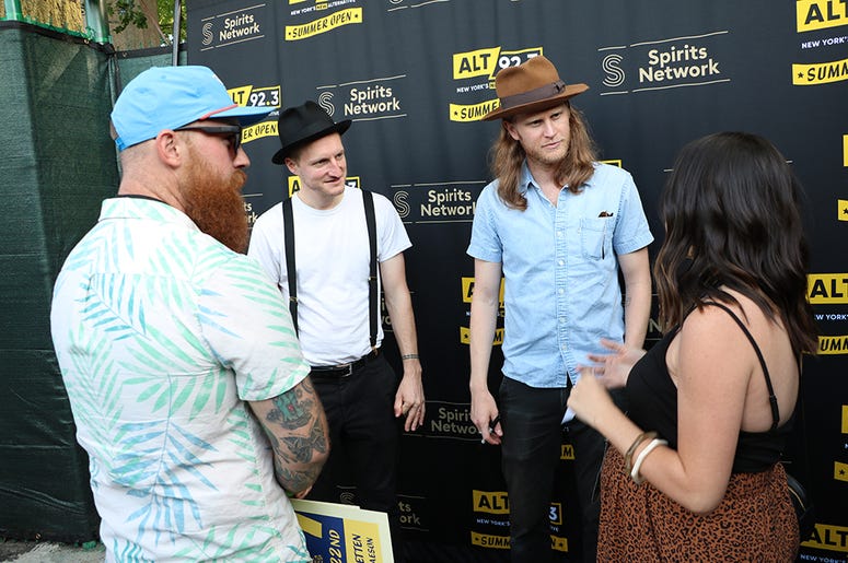 The Lumineers Meet Fans at ALT 92.3 Summer Open Set 1