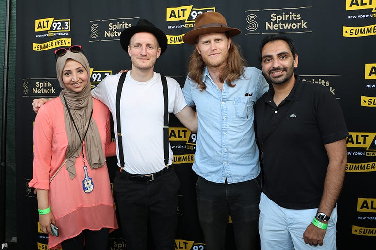 The Lumineers Meet Fans at ALT 92.3 Summer Open Set 1