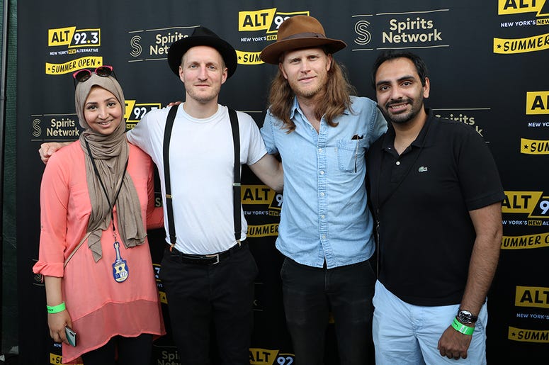 The Lumineers Meet Fans at ALT 92.3 Summer Open Set 1