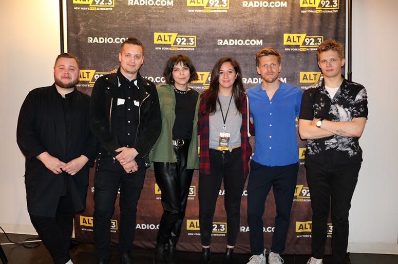 Of Monsters and Men meet fans at ALT 92.3's Pop Up Session on May 14th, 2019 at the RADIO.COM Theatre in NYC