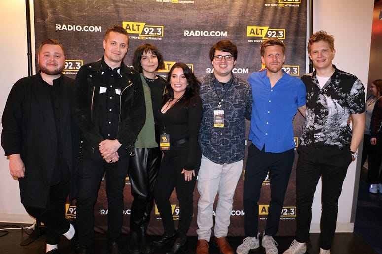 Of Monsters and Men meet fans at ALT 92.3's Pop Up Session on May 14th, 2019 at the RADIO.COM Theatre in NYC
