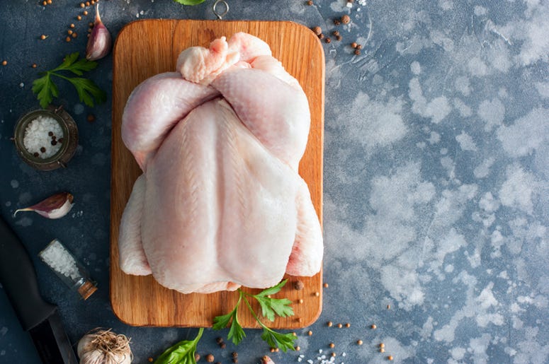 Raw Chicken Raw Chicken