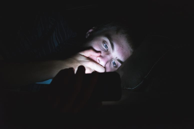 Shocked Instagram Scrolling Shocked Instagram Scrolling