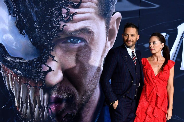 Tom Hardy at Venom Premiere Tom Hardy at Venom Premiere