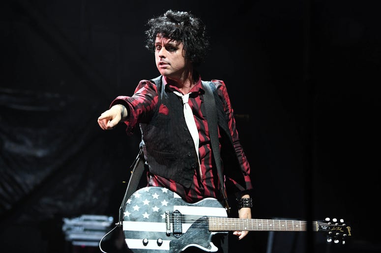 Billie Joe Armstrong of Green Day performs at the Coral Sky Amphitheatre Billie Joe Armstrong of Green Day performs at the Coral Sky Amphitheatre
