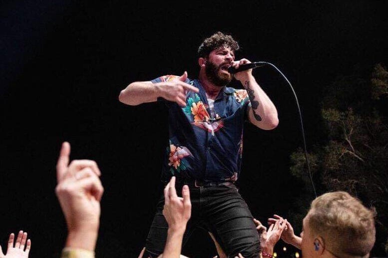 Yannis Philippakis of Foals Yannis Philippakis of Foals