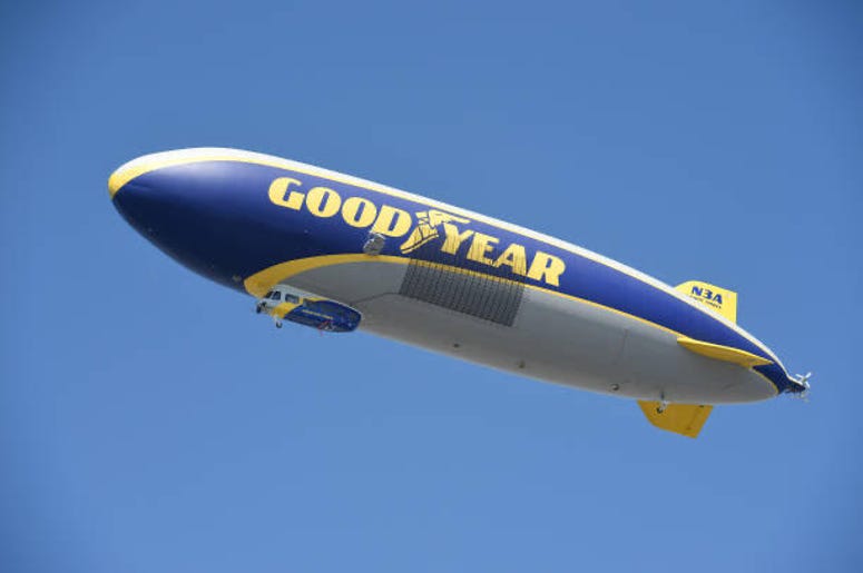 Spend a night in the Good Year Blimp Spend a night in the Good Year Blimp