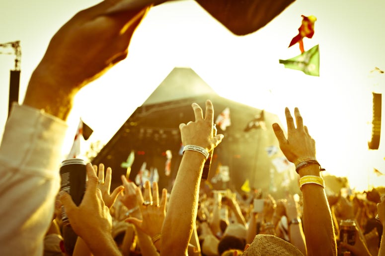 Festival Crowd Festival Crowd