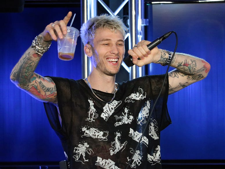 Machine Gun Kelly in the RADIO.COM Theater