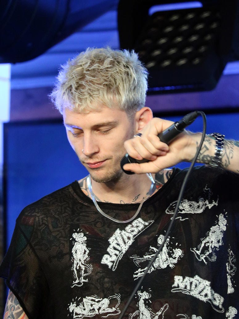 Machine Gun Kelly in the RADIO.COM Theater