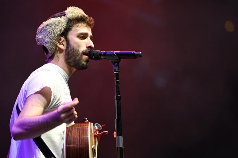 AJR perform at Not So Silent Night