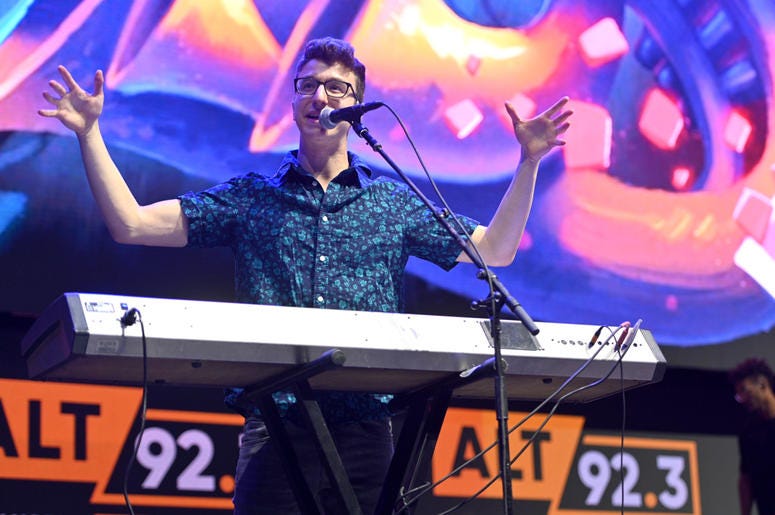 AJR perform at Not So Silent Night
