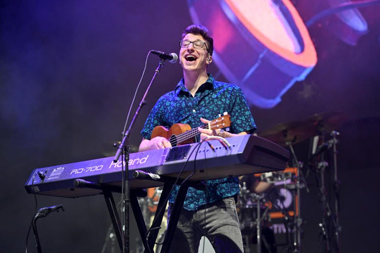 AJR perform at Not So Silent Night