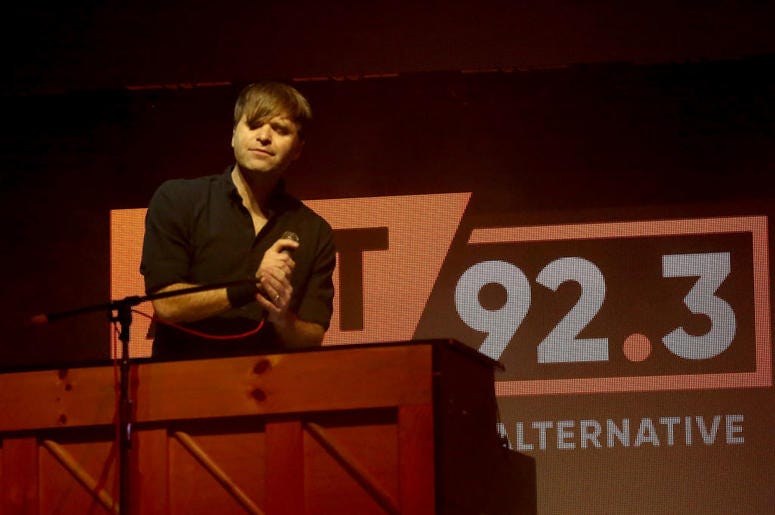 Ben Gibbard at Not So Silent Night Ben Gibbard at Not So Silent Night