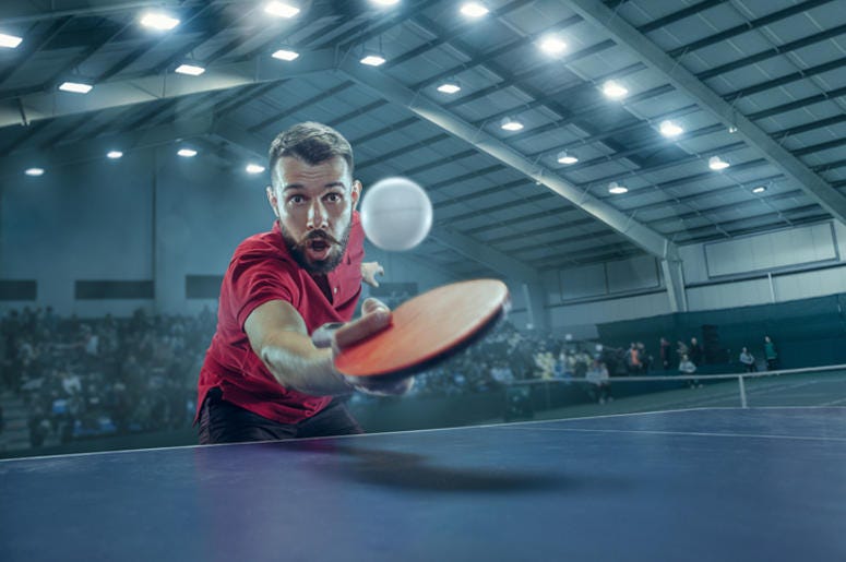 ping pong player