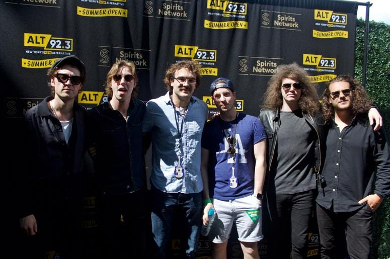 Catfish & the Bottlemen Meet Fans at ALT 92.3 Summer Open Set 1