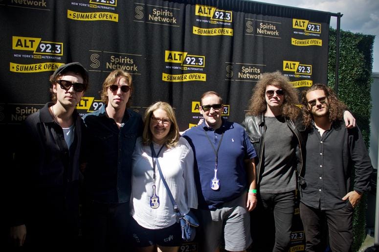 Catfish & the Bottlemen Meet Fans at ALT 92.3 Summer Open Set 1
