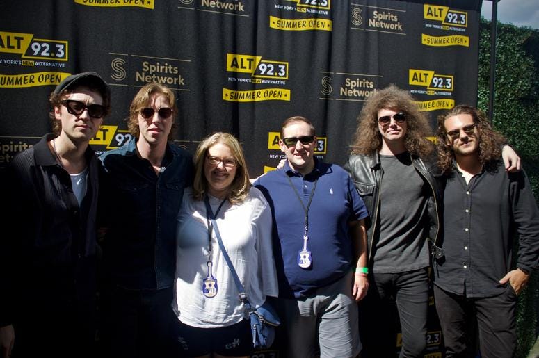 Catfish & the Bottlemen Meet Fans at ALT 92.3 Summer Open Set 1
