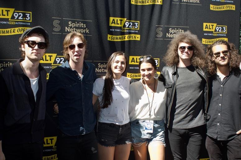 Catfish & the Bottlemen Meet Fans at ALT 92.3 Summer Open Set 1