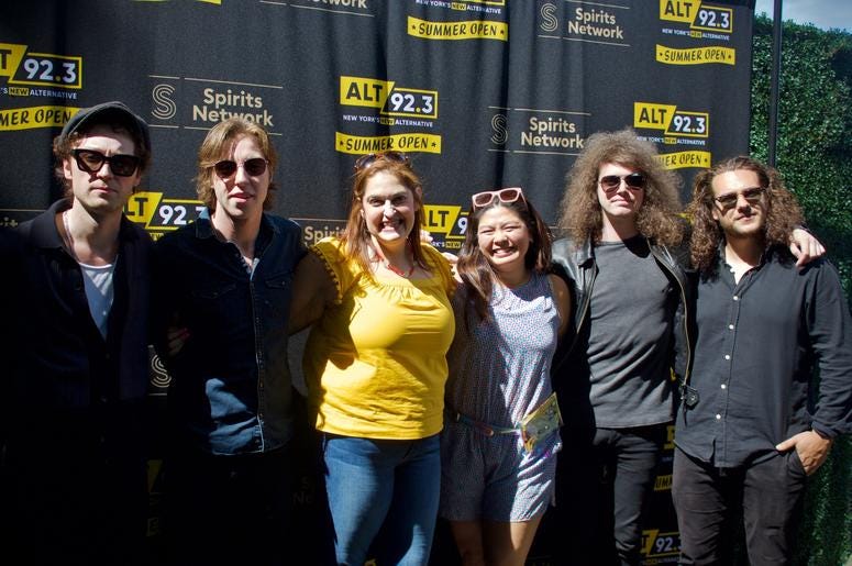 Catfish & the Bottlemen Meet Fans at ALT 92.3 Summer Open Set 1