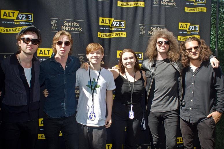 Catfish & the Bottlemen Meet Fans at ALT 92.3 Summer Open Set 1
