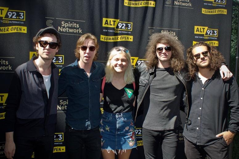 Catfish & the Bottlemen Meet Fans at ALT 92.3 Summer Open Set 1