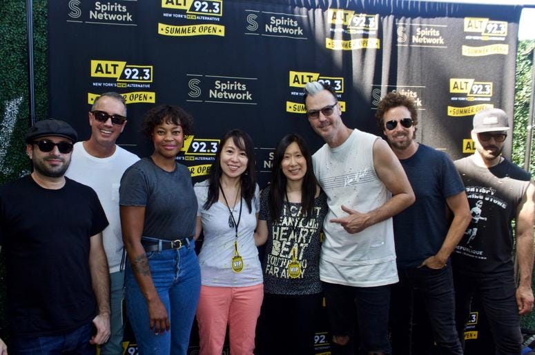 Fitz and the Tantrums Meet Fans at ALT 92.3 Summer Open Set 1