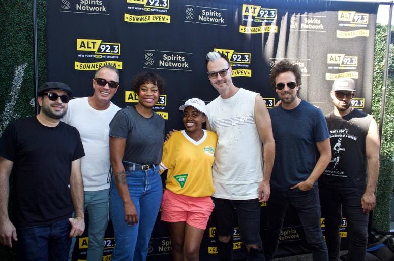 Fitz and the Tantrums Meet Fans at ALT 92.3 Summer Open Set 1