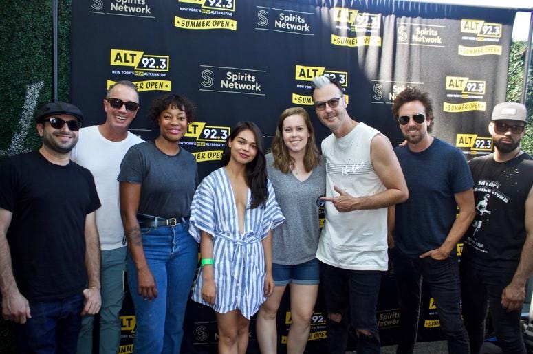 Fitz and the Tantrums Meet Fans at ALT 92.3 Summer Open Set 1