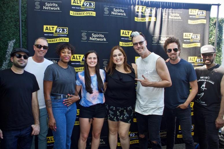Fitz and the Tantrums Meet Fans at ALT 92.3 Summer Open Set 1