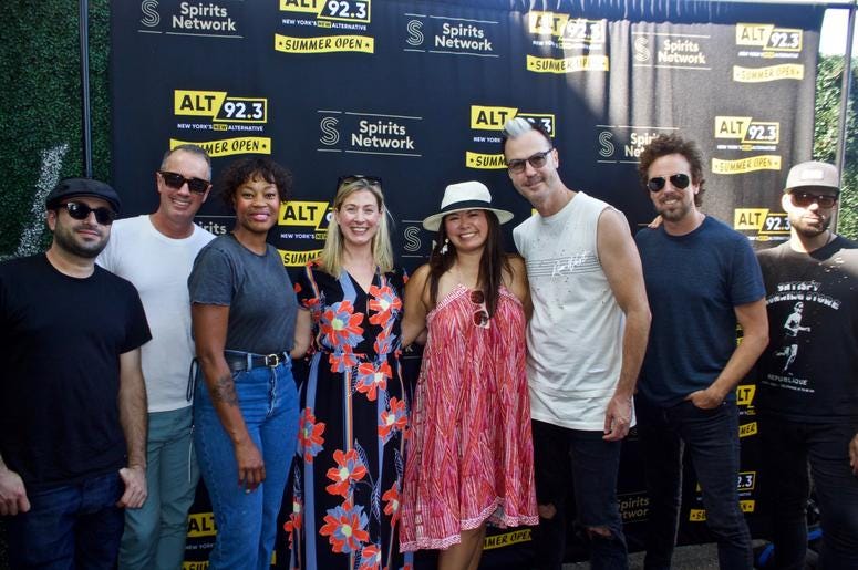 Fitz and the Tantrums Meet Fans at ALT 92.3 Summer Open Set 1