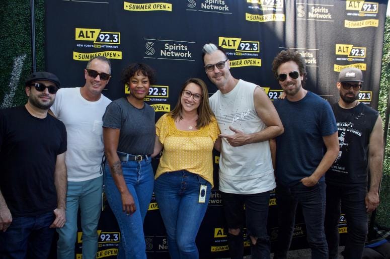 Fitz and the Tantrums Meet Fans at ALT 92.3 Summer Open Set 1